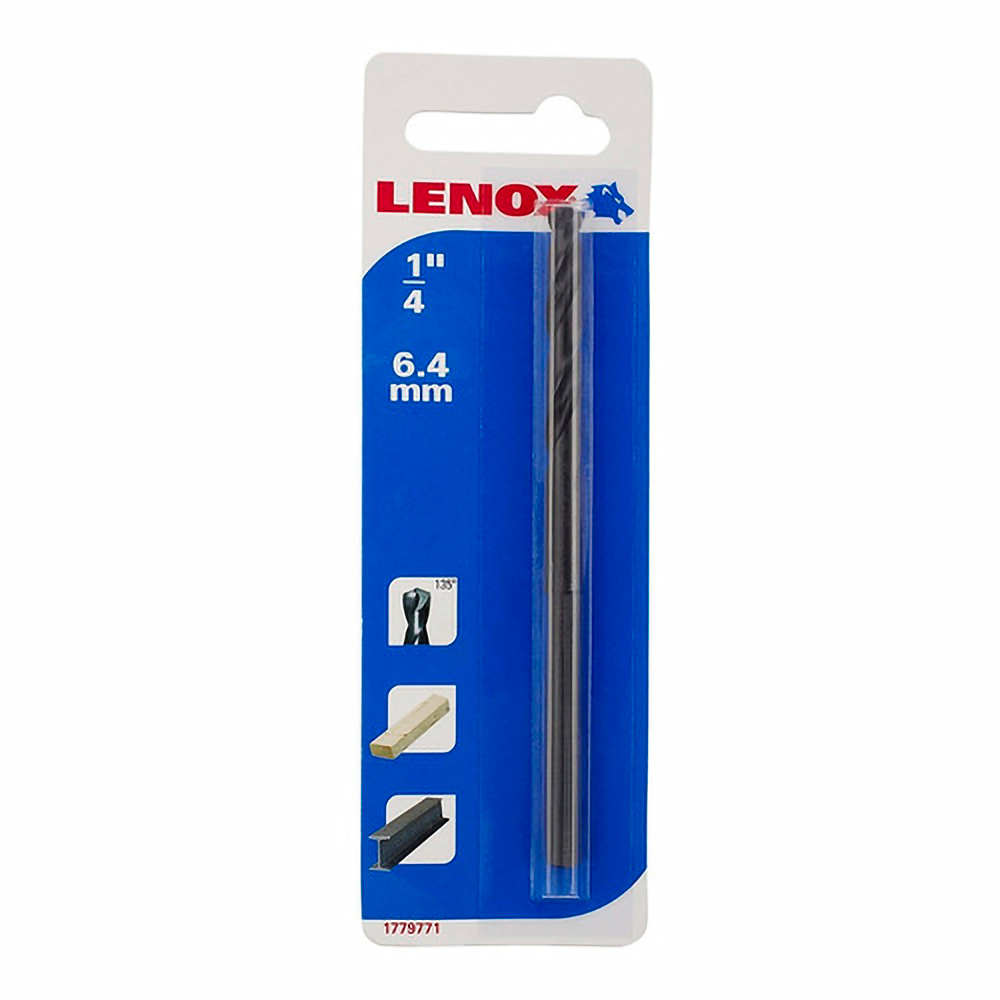 Broca Guia Piloto 4321 para Sierras Copa Bimetalica - Blister Unitario 1/4" (6.4mm) - (30850) Lenox