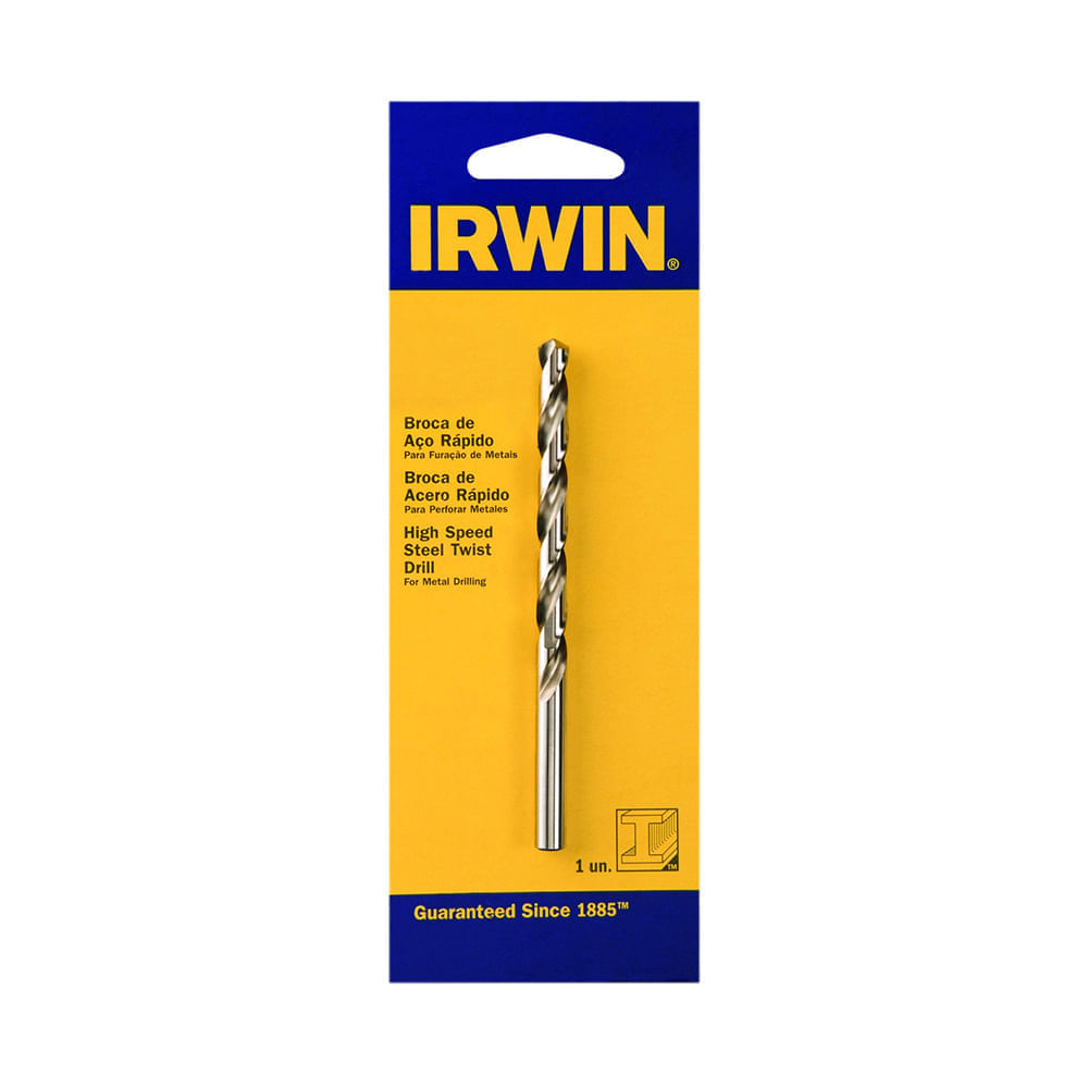 Brocas Hss para Metal 5/32" - Blister Irwin