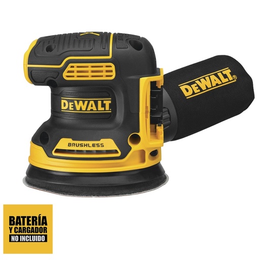 [DCW210B] Lijadora Rotorbital 5" 20V (No Inc. Cargador, ni Bateria) Dewalt