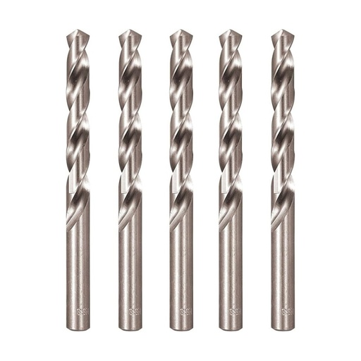 [D-06557] Broca Para Metal Hss (5Pcs) 9.5 X 125 Mm. Makita