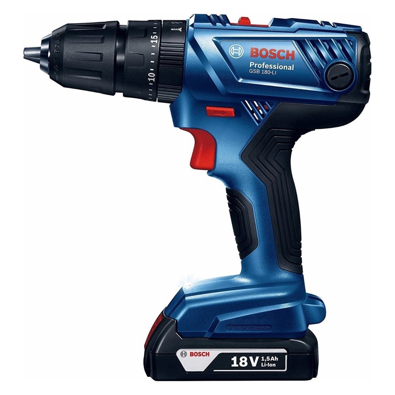 Taladro Percutor 1/2" 18V 54Nm 2 Bat 1.5 Ah Bosch GSB 180-LI_3