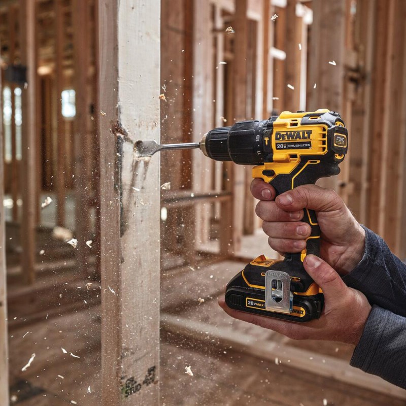 Taladro Percutor 1/2" 20V XR 65Nm Atomic 2 Bat 2.0 Ah Dewalt DCD709D2-B2_3