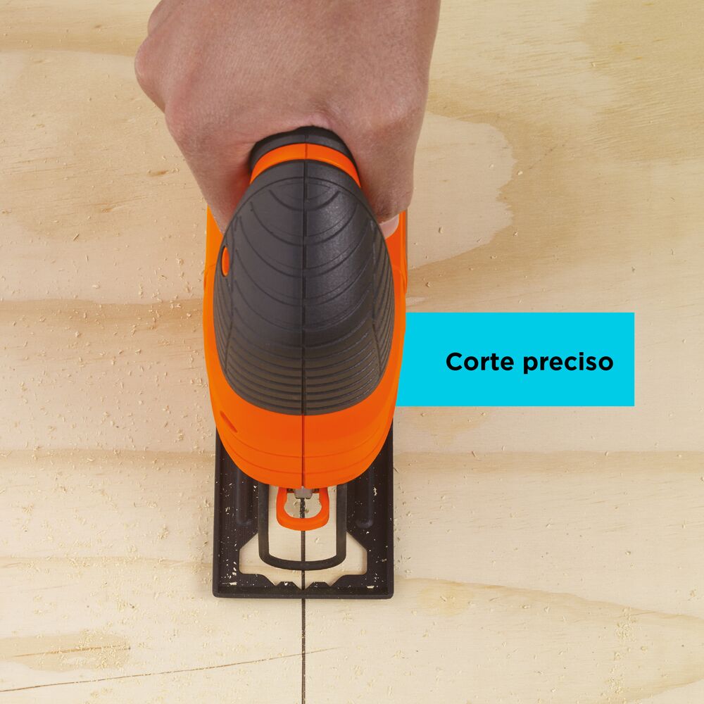 Sierra caladora 550w KS701PEK-B2 + Maleta plástica Black & Decker