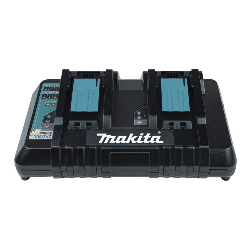Set de 2 Baterías 18V LXT 6.0 Ah BL1860B + Cargador Doble DC18RD + MakPac Makita_3