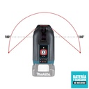 Nivel Laser Rojo Líneas Cruzadas 12V CXT 20 Metros Baretool (Sin Baterías / Sin Cargador) Makita SK105DZ_4