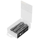 Set de Dados Hexagonales Pulgada 1/4" x 5/16" Corto 5 Pzs Truper 12942_3