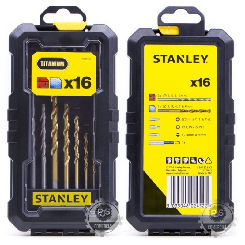 Juego Combinado para Perforar y Atornillar Stanley STA7221-XJ_5