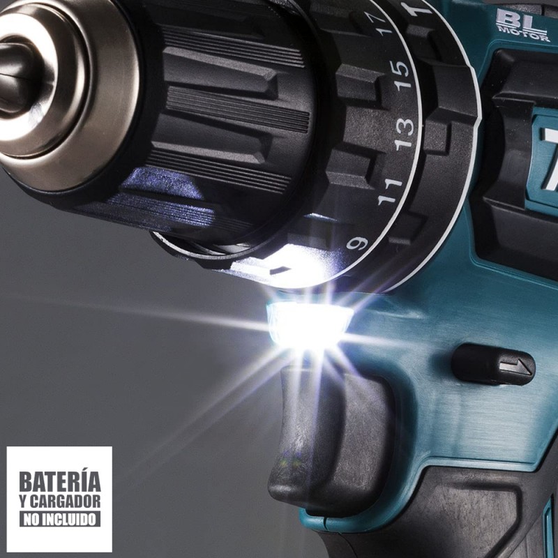 Taladro Percutor 1/2" 18V LXT BL 50Nm Baretool Makita DHP485Z_4