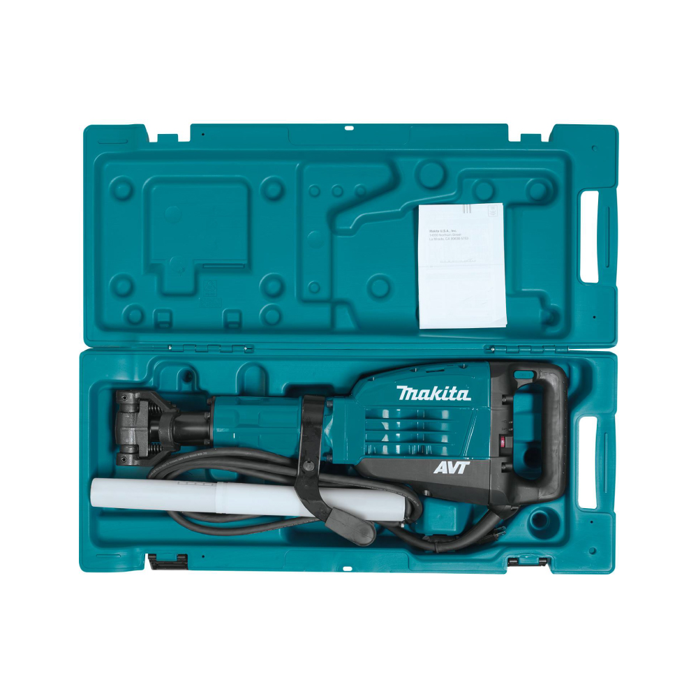 Martillo Demoledor Hexágonal 1510W + Maletin plástico HM1317CB Makita