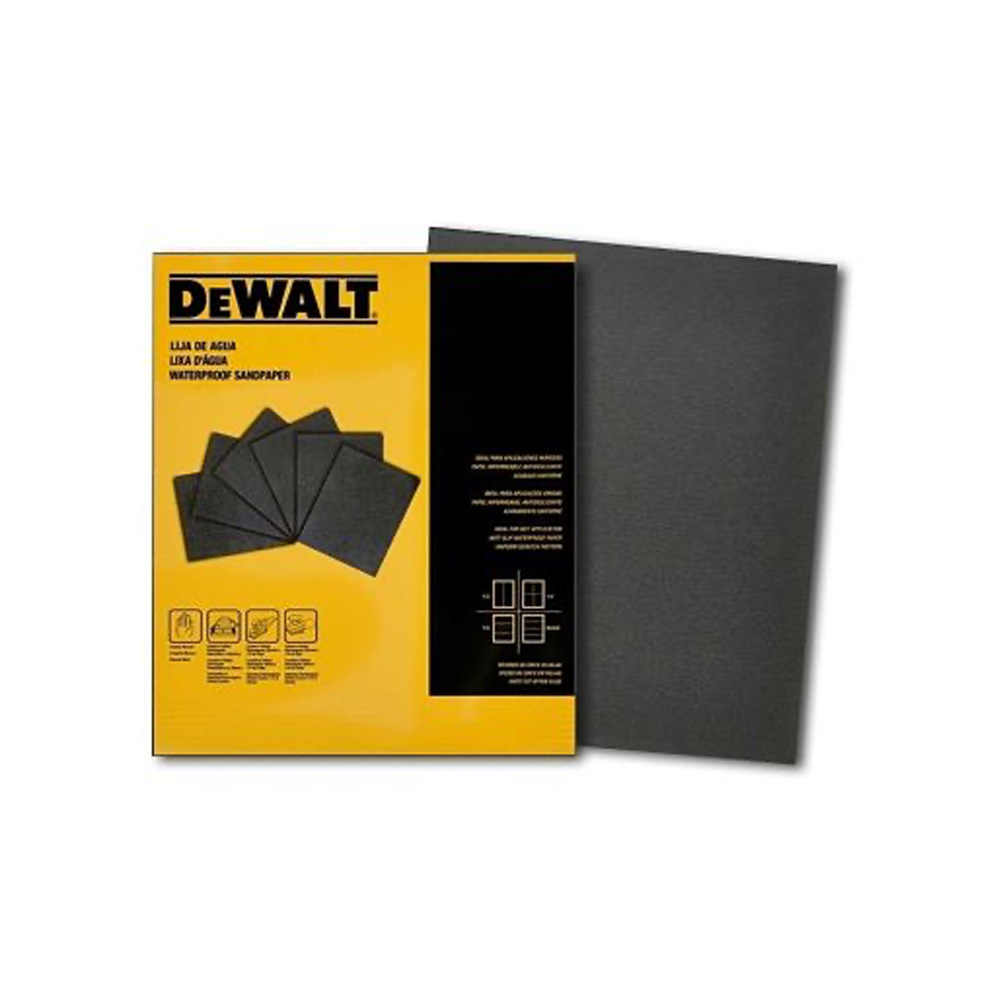 [DAT20100S] Lija en Pliego Metal Grano 100 Dewalt